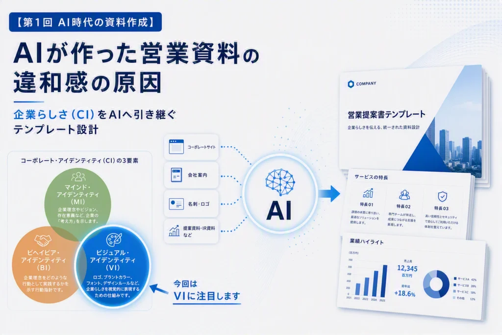 AIが作った営業資料の違和感の原因【第1回AI時代の資料作成】